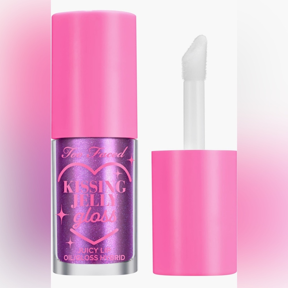 TOO FACED Kissing Jelly Lip Oil Gloss - Birthday Kiss